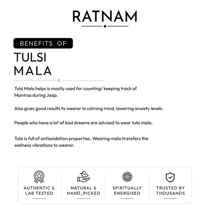 Buy Original Tulsi Kanthi Mala | 3 Rounds